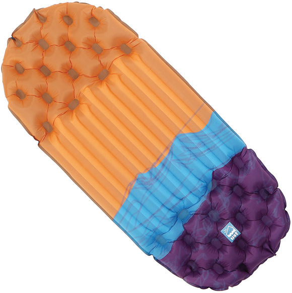 UST Freestyle Sleeping Mat Mtn Orange & Blue & Purple Sleeping Matress 10460