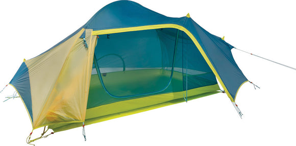 UST Highlander Blue & Yellow Large 4lb 2-Person Camping Tent 10471