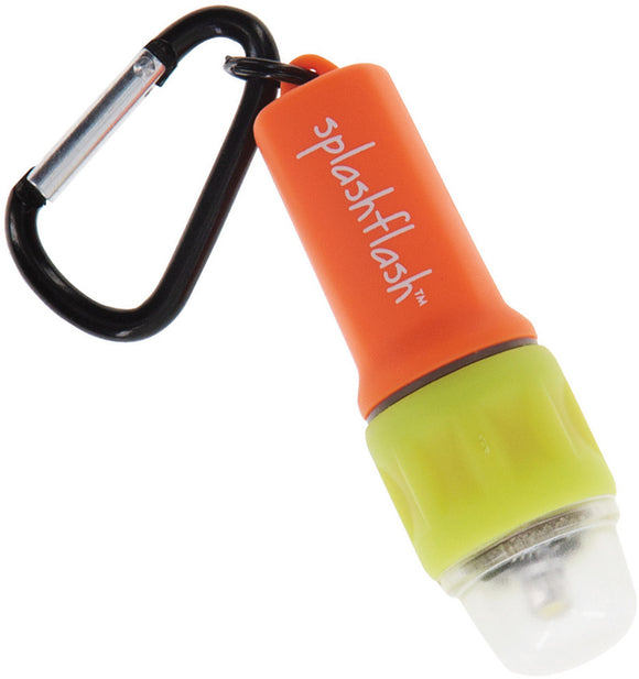 UST Splash Orange & Yellow 25 Lumens Water Resistant Flashlight 10657