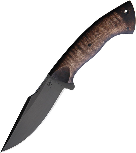 Winkler Pathfinder Maple 80CrV2 Carbon Steel Fixed Blade Knife w/ Sheath 042