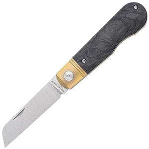 Wheat State Cutlery The Peacemaker Slip Joint Carbon Fiber Folding M390 Knife CPM105