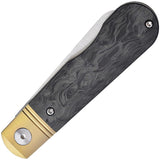 Wheat State Cutlery The Peacemaker Slip Joint Carbon Fiber Folding M390 Knife CPM105