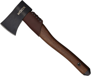 WOOX AX1 Bushcraft Brown Hickory C45 Steel 15.75" Tomahawk 00104