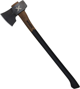 WOOX Forte-X Hewing Black & Brown Hickory 28" Tomahawk 00302