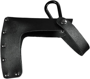 WOOX Forte Black Carabiner Leather Axe Sheath 00501