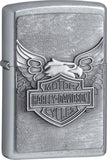 Zippo Lighter Harley Davidson Motorcycles Iron Eagle Windproof USA 10929