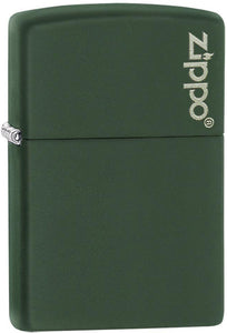 Zippo Zippo Logo Matte Green