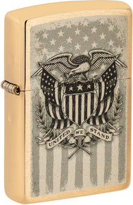 Zippo American Crest Lighter 26210