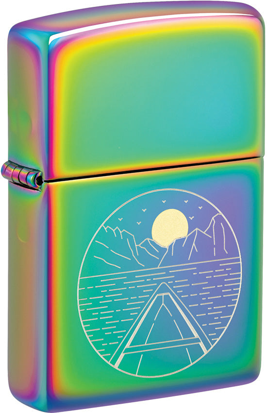 Zippo Moon Rainbow Canoe Lighter 27229