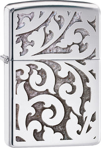 Zippo Lighter Filigree Windproof USA New 28530