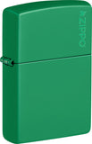 Zippo Grass Green Matte Lighter 53478