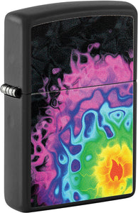 Zippo Flame Painted Pattern Lighter 54826