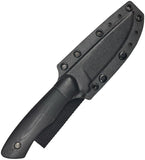 ZA-PAS Knives M10M Black G10 1.4116 Stainless Fixed Blade Knife w/ Sheath M10MBK