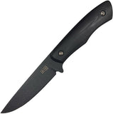 ZA-PAS Knives M10M Black G10 1.4116 Stainless Fixed Blade Knife w/ Sheath M10MBK