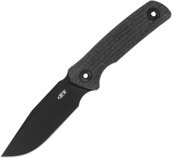 Zero Tolerance Model 0004 Black Micarta CPM-CruWear Fixed Blade Knife 0004BLK