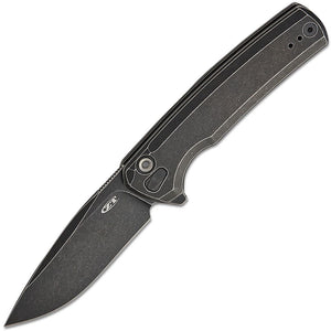 Zero Tolerance Model 0044 Button Lock Blackwash Titanium Folding CPM-S45VN Knife 0044BW