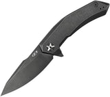 Zero Tolerance Blackwash Blade and Ti Handles S35vn Blackwash blade - 0095bw