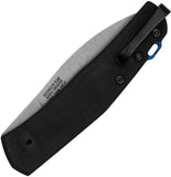 Zero Tolerance Model 0235 Slip Joint Black G10 Folding CPM-20CV Pocket Knife 0235G10