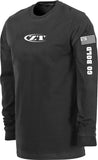 Zero Tolerance Logo Go Bold Size Small S Black Men's Long Sleeve T-Shirt zt184S