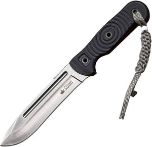 Kizlyar Maximus Black G10 Handle AUS-8 Steel Fixed Blade Knife