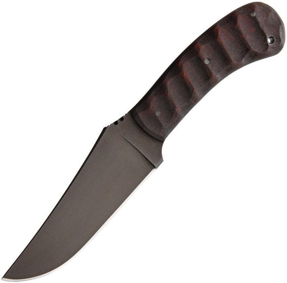Winkler Knives II Belt Sculpted Maple Wood Handle Fixed Blade Knife