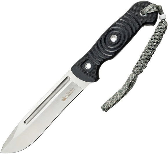Kizlyar Maximus Sleipner Steel Black G10 Handle Fixed Blade Knife