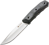 Kizlyar Echo Fixed Blade AUS-8 Stainless Black & Gray Micarta Handle Knife