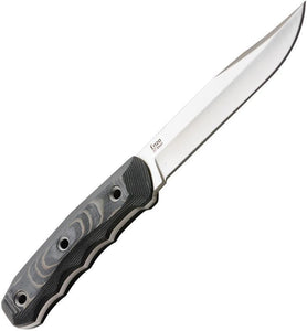 Kizlyar Enzo Fixed Satin AUS-8 Stainless Blade Black Micarta Handle Knife