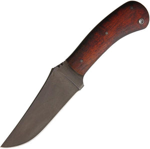 Winkler Knives II Belt Maple Wood Handle Casewell No-Glare Fixed Blade Knife