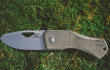 Summit Knife Company Half Dome Framelock Black Knife SUM01