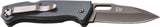 Kizlyar Ute Linerlock Gray G10 Folding TiNi 440C Stainless Pocket Knife