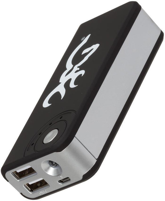 Browning Power Bank Dual USB Portable Charger Cable Waterproof Station
