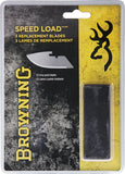 Browning Pack of 3 Speed Load Linerlock Knife Replacement Drop Pt Blades