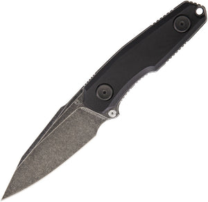 Stedemon UncleOne 8.75" Fixed blade Black Handle Knife