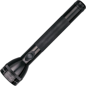 Mag-Lite 11" 3C Cell Batteries Black Aircraft Grade Aluminum Flashlight