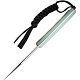 SENCUT Waxahachie Fixed Blade Knife Jade G10 9Cr18MoV Stainless w/ Sheath 11B