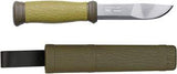 Morakniv M-10629 Green Mora Outdoor Fixed Blade Knife + Sheath 2000