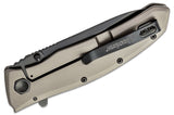Kershaw Grid Folding Pocket Knife Framelock A/O 2Cr13 Black Stainless 2200X