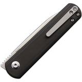 Kizer Cutlery Feist Carbon Fiber Framelock Folding Knife 3499c2