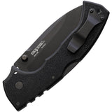 Cold Steel 4-Max Scout Pocket Knife Lockback Black AUS-10A 62rqbkbk