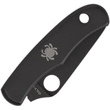 Spyderco Bug Black Stainless Slip Joint Folding Knife 133bkp