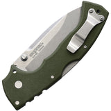 Cold Steel 4-Max Scout Pocket Knife Lockback OD Green AUS-10A 62rqodsw