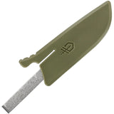 Gerber Spine Green 8.25" Fixed Blade Knife + GFN Belt Sheath 3424
