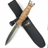 Maserin Diabolik SE Walnut Wood Bohler N690 Fixed Blade Dagger Knife 999LG