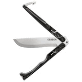 Gerber Doubledown QuadLock Folding Machete Knife Black (6.8" blade) G1536