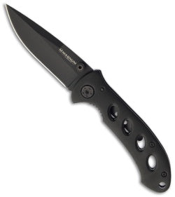 Boker Magnum Shadow Linerlock Black Folding Pocket Knife