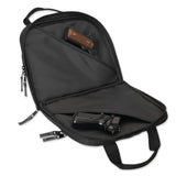 Browning Black Material Zipper Crossfire Double Pistol Gun Pack Case Open
