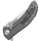 Reate Knives Valhalla Stonewash RWL-34 Titanium Folding Pocket Knife 021
