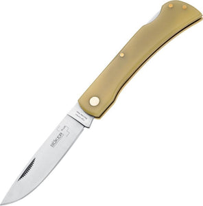 Boker Plus Yellow Synthetic Jr Lockback Blade Folding Pocket Knife