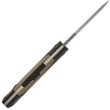 Browning Steel Sharp Skinner Tan & Black Handle Fixed Blade Knife w/ERT 0224